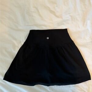 Lululemon Athletica Black Skater Skirt